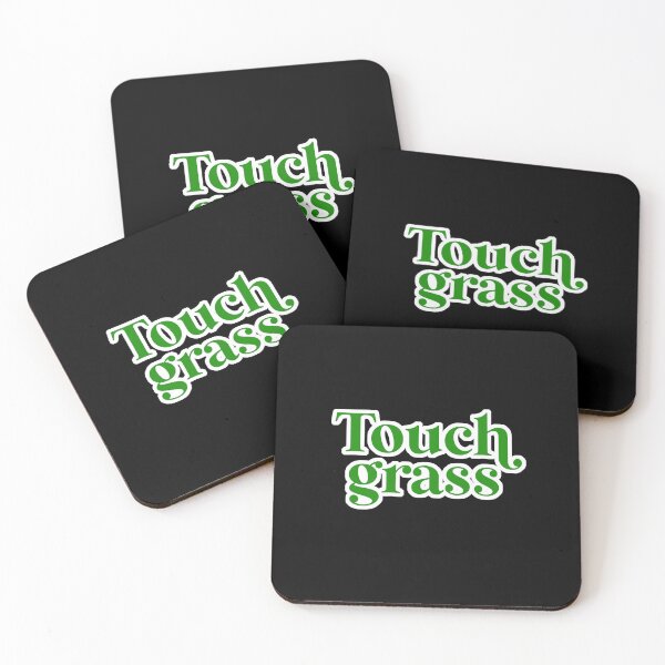 Item preview, Touch grass Green designed and sold by birchwoodgreen.