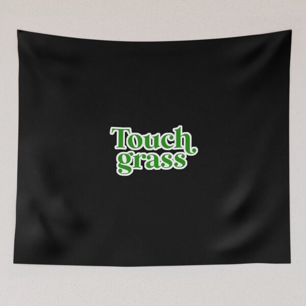 Item preview, Touch grass Green designed and sold by birchwoodgreen.