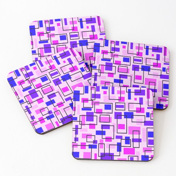 Item preview, Retro Inspired Rectangles designed and sold by TotallyRetroArt.
