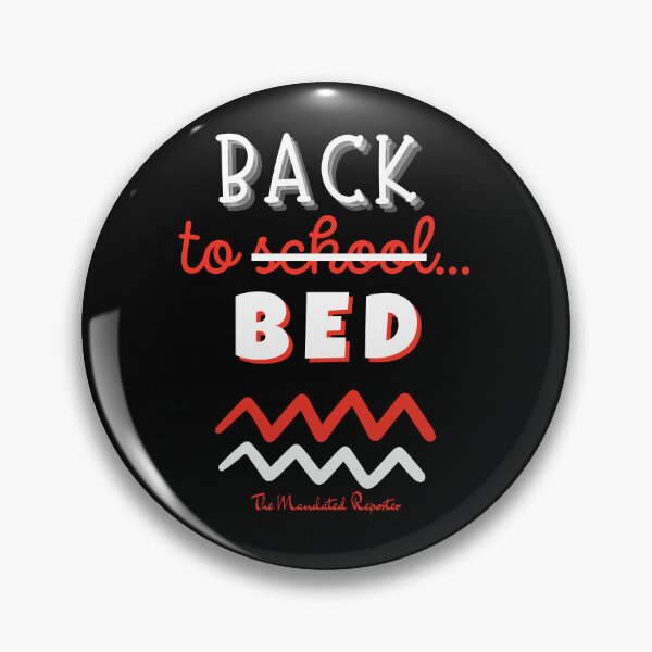 Item preview, Back to Bed - Black and Red designed and sold by TheReporter1.