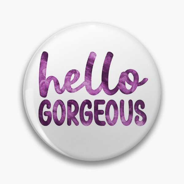 Item preview, Hello Gorgeous 11 - Quote in Script Calligraphy Typography  designed and sold by Cawaiico.