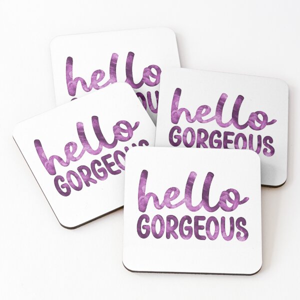 Item preview, Hello Gorgeous 11 - Quote in Script Calligraphy Typography  designed and sold by Cawaiico.