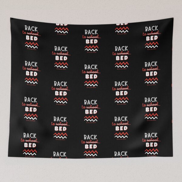Item preview, Back to Bed - Black and Red designed and sold by TheReporter1.