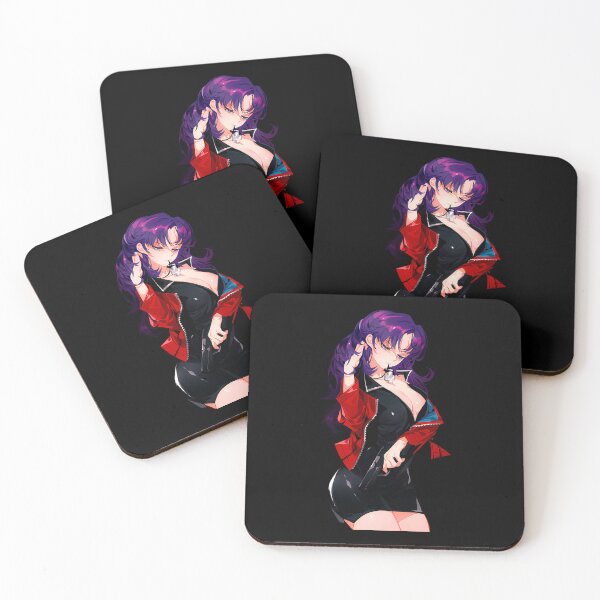 Item preview, Misato Katsuragi sexy hentai anime Sticker designed and sold by Welve36tea.