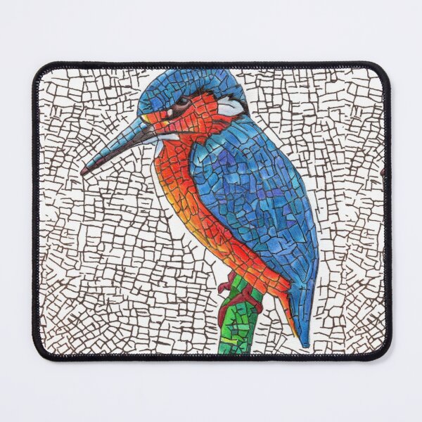 Item preview, Mosaic King Fisher designed and sold by Jane M Lucas.