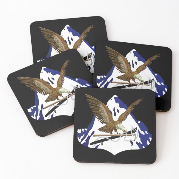 Item preview, Eagle with Mountaineering Equipment designed and sold by Military Insignia Products.