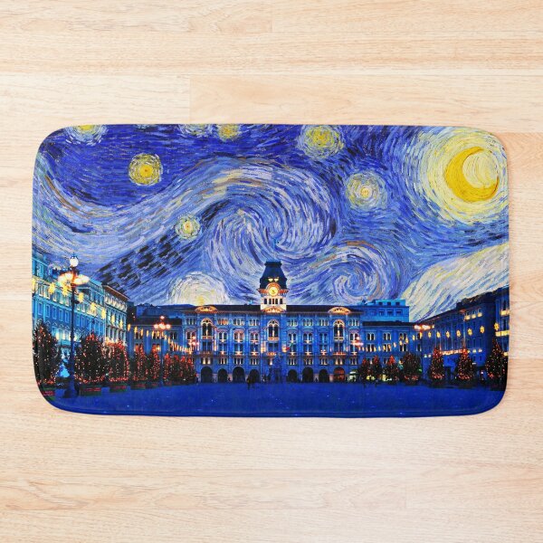 Item preview, Trieste Starry Night designed and sold by SD-illustration.