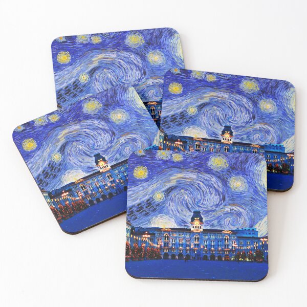 Item preview, Trieste Starry Night designed and sold by SD-illustration.