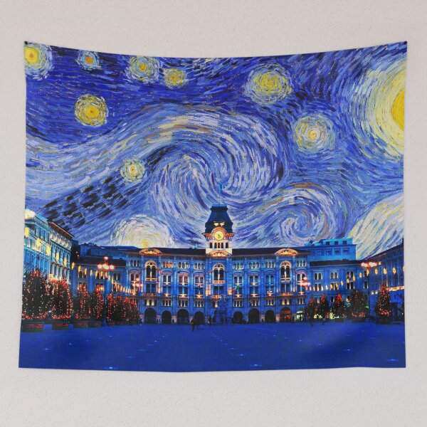 Item preview, Trieste Starry Night designed and sold by SD-illustration.