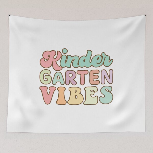 Artikelvorschau, KINDERGARTEN VIBES entworfen und verkauft von KatisDesign.