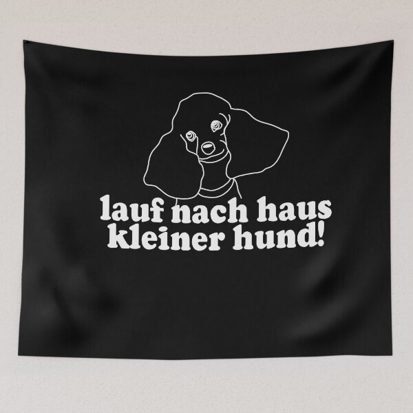 Item preview, run home little dog poodle designed and sold by dog-shirt.