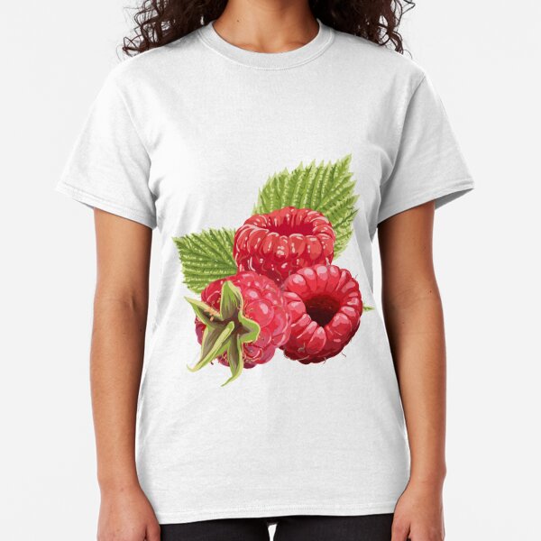 raspberry color t shirt