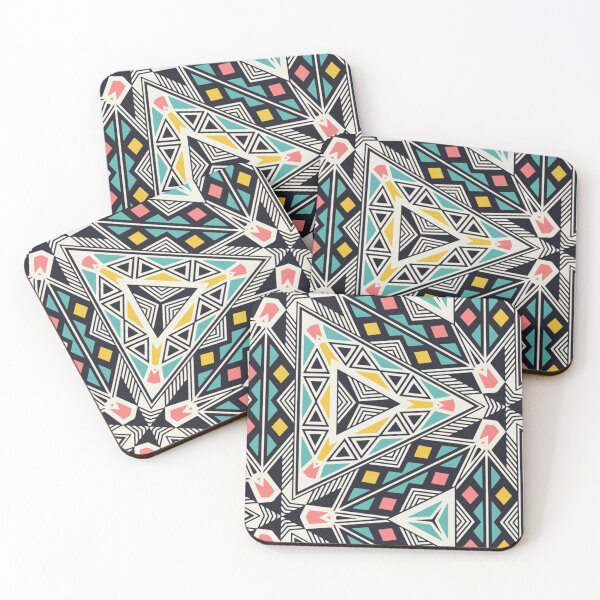Item preview, Ndebele Fashion Tribal Pattern | African Style Geometry Art  designed and sold by Agmari.