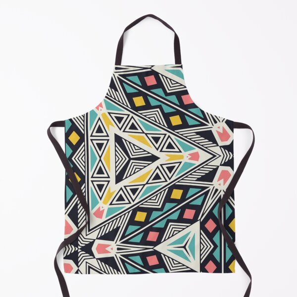 Item preview, Ndebele Fashion Tribal Pattern | African Style Geometry Art designed and sold by Agmari.