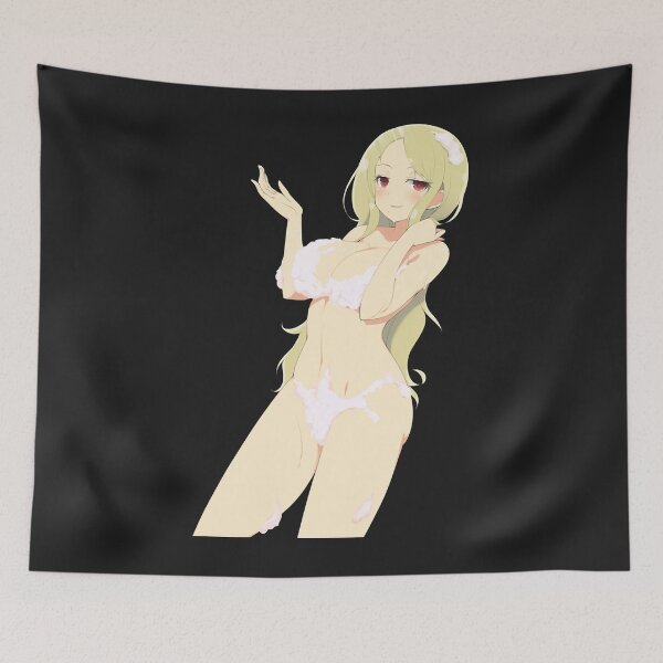 Item preview, Shiki sexy hentai Anime naked bathing Sticker designed and sold by cashzkssusan.