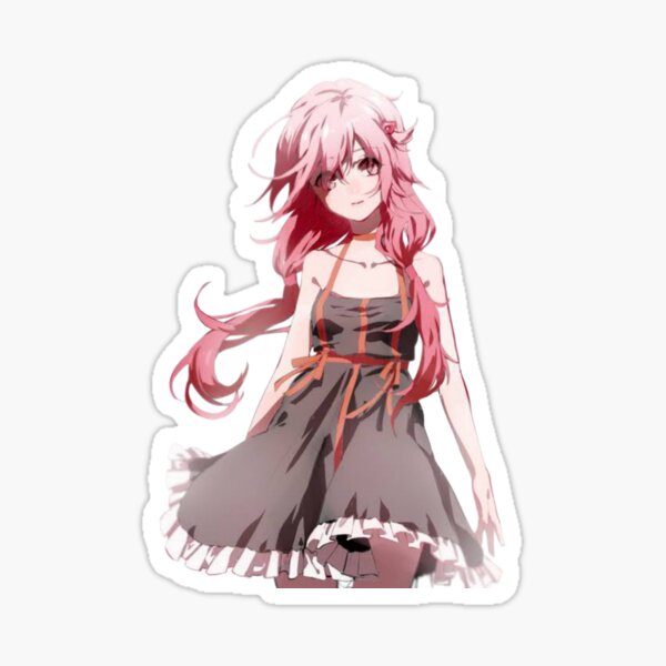 Guilty Crown Inori Yuzuriha Anime Car Decal Sticker 002 Anime