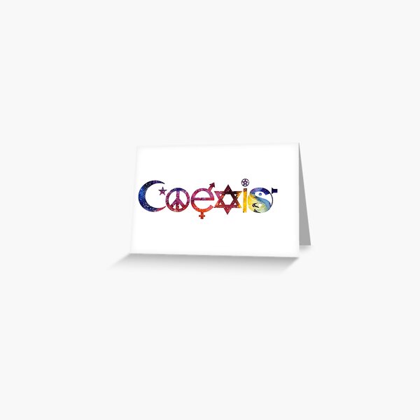 Item preview, COEXIST Space designed and sold by DyadyaYasha.