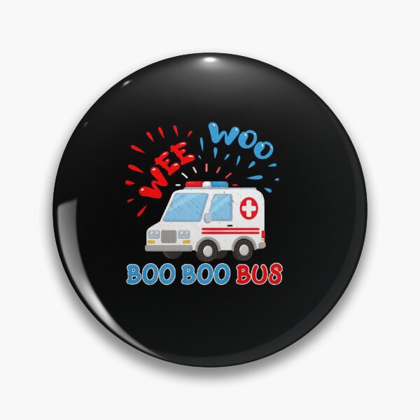 Item preview, WEE WOO BOO BOO BUS AMBULANCE FUNNY EMS EMT PARAMEDIC designed and sold by sobriowslen.