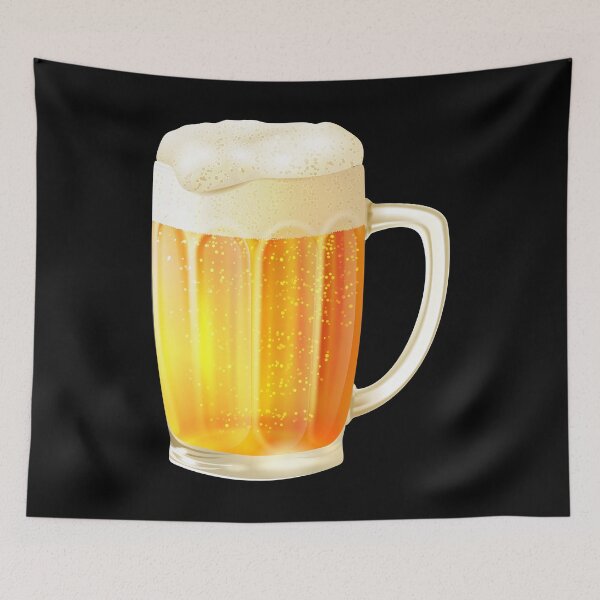Item preview, Mug of Frothy Beer designed and sold by Alicia Chee.