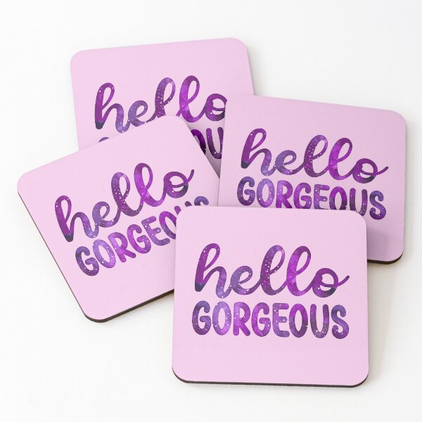 Item preview, Hello Gorgeous 12 - Quote in Script Calligraphy Typography  designed and sold by Cawaiico.
