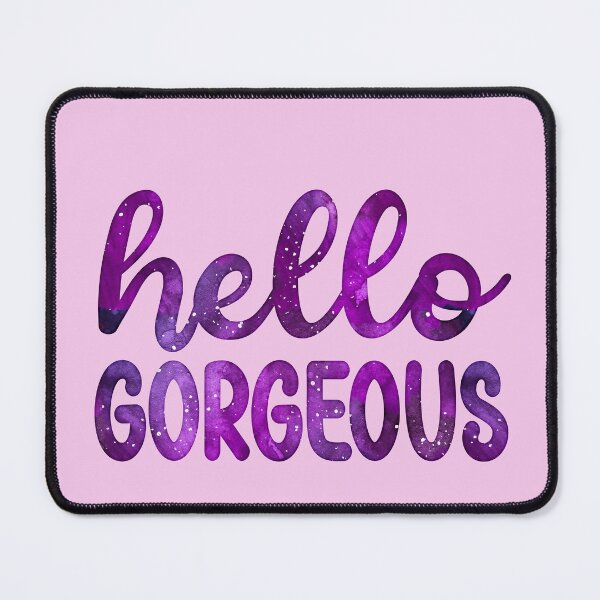Item preview, Hello Gorgeous 12 - Quote in Script Calligraphy Typography  designed and sold by Cawaiico.