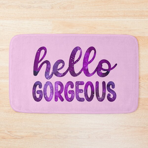Item preview, Hello Gorgeous 12 - Quote in Script Calligraphy Typography  designed and sold by Cawaiico.