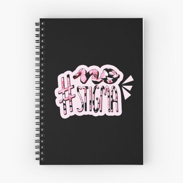 Item preview, No stigma Equality LGBT Mental Health Flowery Slogan  designed and sold by SD-illustration.
