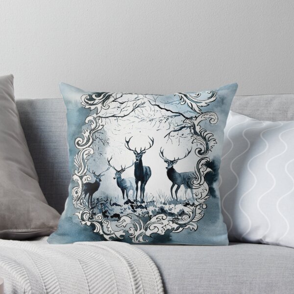 Item preview, Watercolor deer in the forest designed and sold by LiliyaSavelieva.