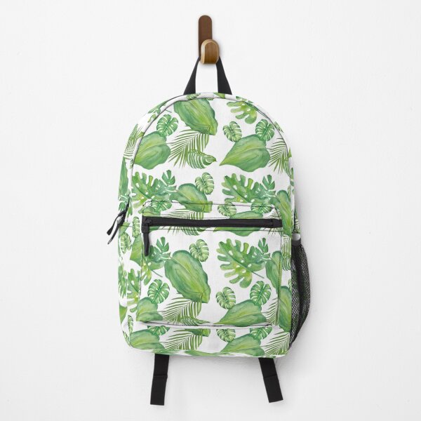 Item preview, Tropical Monstera leaves pattern designed and sold by BeCoolArt.