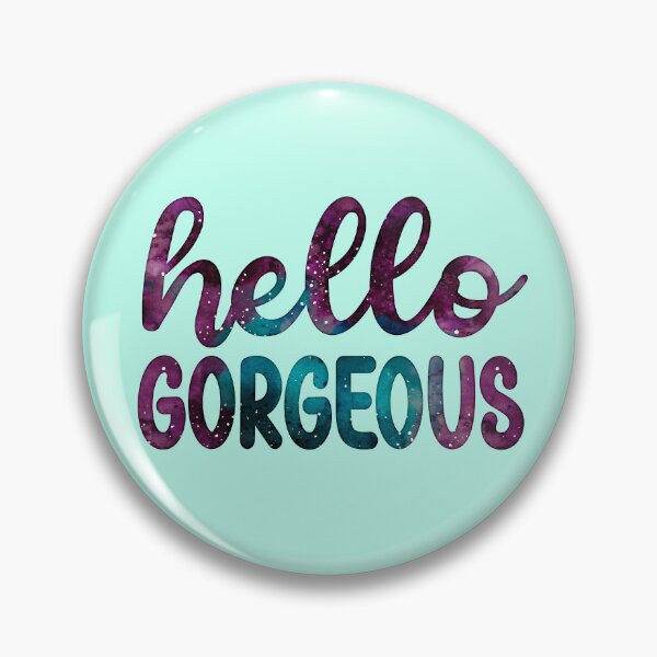 Item preview, Hello Gorgeous 13 - Quote in Script Calligraphy Typography  designed and sold by Cawaiico.