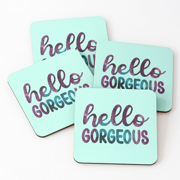 Item preview, Hello Gorgeous 13 - Quote in Script Calligraphy Typography  designed and sold by Cawaiico.
