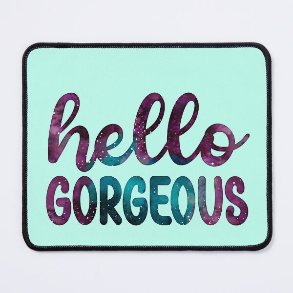 Item preview, Hello Gorgeous 13 - Quote in Script Calligraphy Typography  designed and sold by Cawaiico.