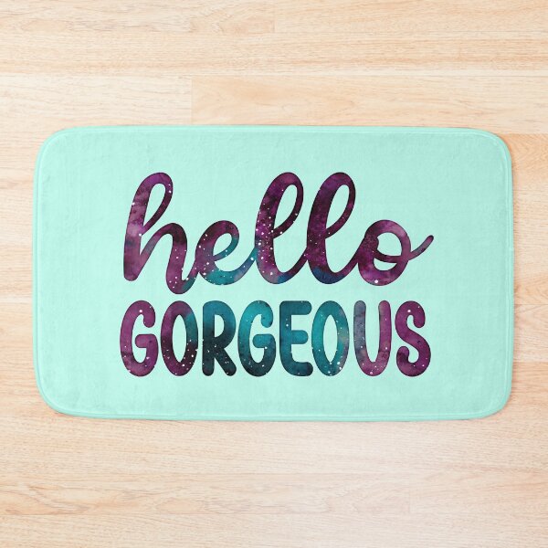 Item preview, Hello Gorgeous 13 - Quote in Script Calligraphy Typography  designed and sold by Cawaiico.