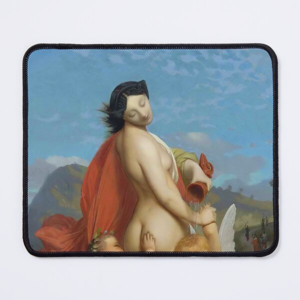 Item preview, Jean-Leon Gerome -A Young Nymph Teased By Putti designed and sold by TeeARTHY.
