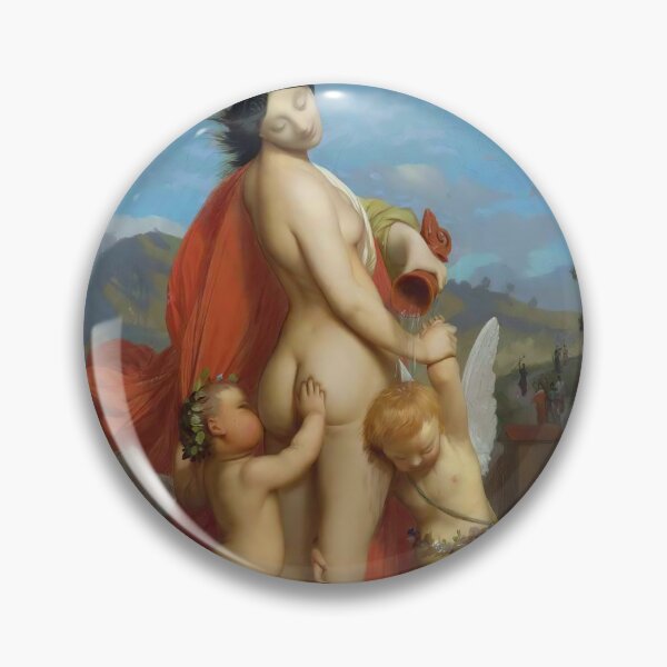 Item preview, Jean-Leon Gerome -A Young Nymph Teased By Putti designed and sold by TeeARTHY.