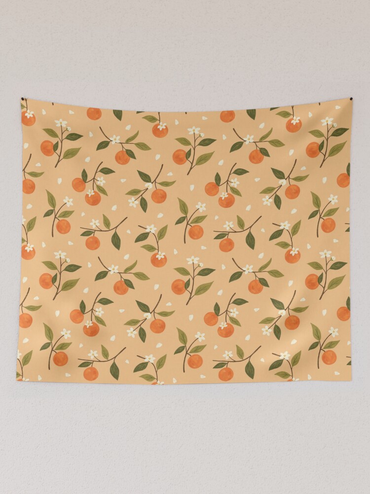 Thumbnail 2 of 3, Tapestry, Orange You Glad designed and sold by ohjessmarie.