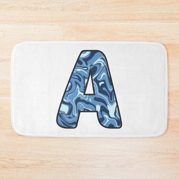 Item preview, A - Blue Marble Alphabet Letter designed and sold by Emmyteddy.