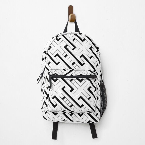 Item preview, Balck and White Cross Block designed and sold by Sobiha Art.