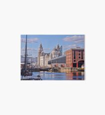 Picture Postcard Liverpool Waterfront Art Board