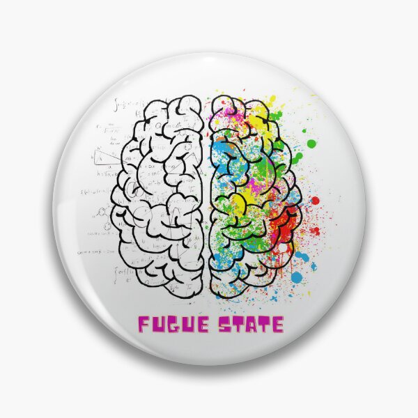 Item preview, HOT ! Fugue State Essential T-Shirt, Brain Design  designed and sold by Abby Graphy ⭐⭐⭐⭐⭐.