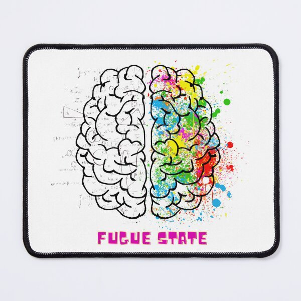 Item preview, HOT ! Fugue State Essential T-Shirt, Brain Design designed and sold by Abby Graphy ⭐⭐⭐⭐⭐.