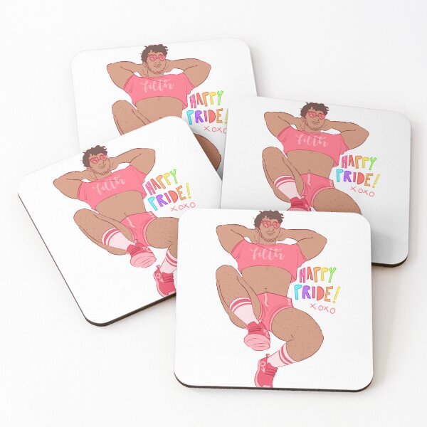 Item preview, happy pride! designed and sold by nerdepic.