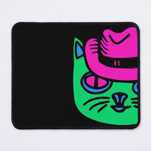 Item preview, Discreet Pride Polysexual Colors Cat in a Hat designed and sold by TopplundDesigns.