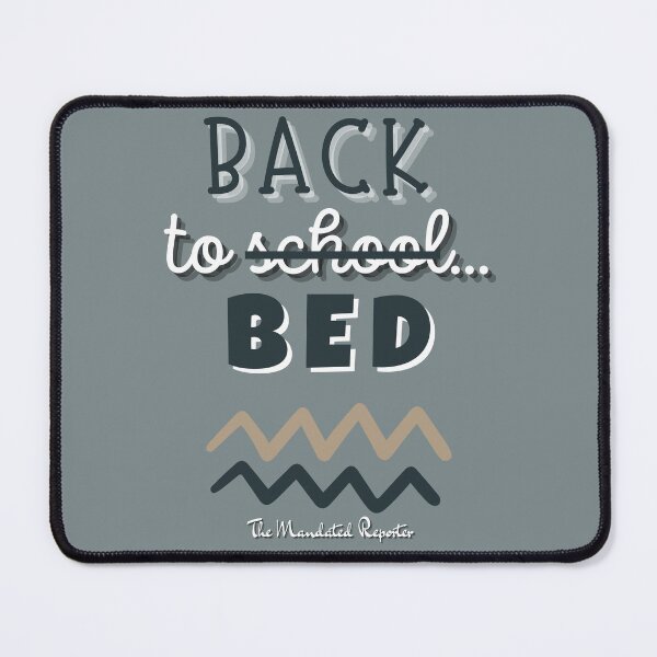 Item preview, Back to Bed - Slate Grey designed and sold by TheReporter1.