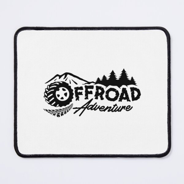 Item preview, Offroad Adventure Mountain Trees Black designed and sold by NetoDimero.