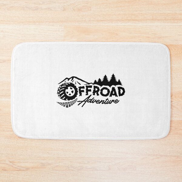 Item preview, Offroad Adventure Mountain Trees Black designed and sold by NetoDimero.