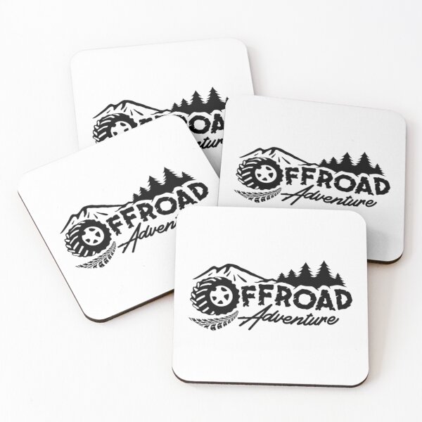 Item preview, Offroad Adventure Mountain Trees Black designed and sold by NetoDimero.