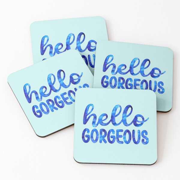Item preview, Hello Gorgeous 14 - Quote in Script Calligraphy Typography  designed and sold by Cawaiico.
