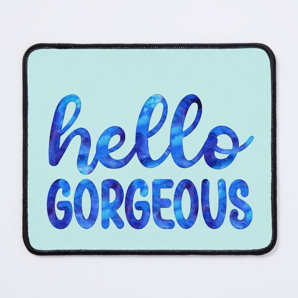 Item preview, Hello Gorgeous 14 - Quote in Script Calligraphy Typography designed and sold by Cawaiico.