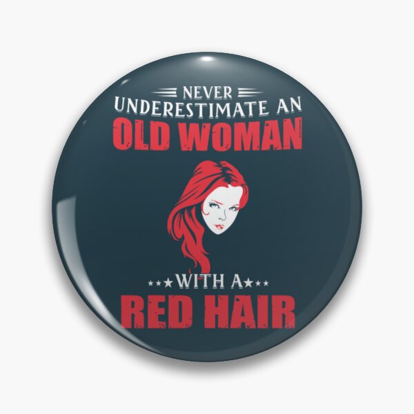 Item preview, Red hair - Never underestimate an woman with red designed and sold by NetoDimero.